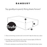 Trufit Fitted Sheets by Bambury