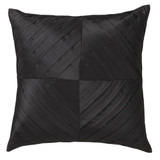 Black Square Cushion