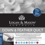 25% Feather and 75% Down Winter Duvet Inner by Logan and Mason