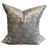 Reptile Skin Foil Cushion Cover by Le Monde