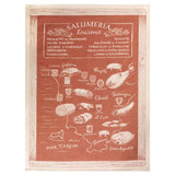 Salumeria Cotton Tea Towel by Tessitura Toscana Telerie