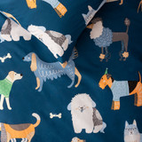 Dog Days Duvet Cover Set by Squiggles