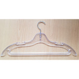 Clear Quality Plastic Bar Hanger - Metal Swivel Hook by Commercial