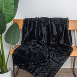 Brushed Rabbit Faux Fur Throw by Top Drawer