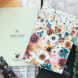 Flowerbed Gift Card Set Of 4 by MM Linen