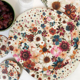 Flowerbed Placemat Set Of 4 by MM Linen