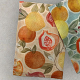 Mediterranean Orange Tea Towel by Baksana