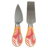 Abstract Cheese Knife Set by Splosh