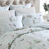 Banks Eucalyptus Duvet Cover Set by Private Collection