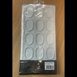 PEVA Shower Curtains by Elements - White