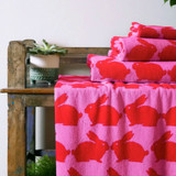 Kissing Rabbits Organic Cotton Towel Separates by Anorak