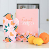 Made With Love Citrus A4 Recipe Book by Splosh