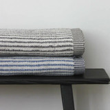 Chambray Stripe Bath Towels by Seneca