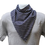 Blue / White Polka Dot