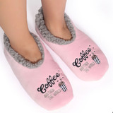 Women's Coffee Quote Slippers by SnuggUps