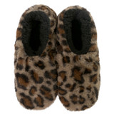 Women's Caramel Leopard Print Slippers by SnuggUps