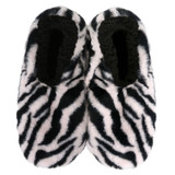 Women's Zebra Print Slippers by SnuggUps