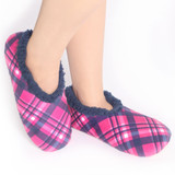 Women's Bright Plaid Slippers by SnuggUps