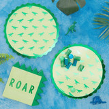 Roar Shaped Paper Plates