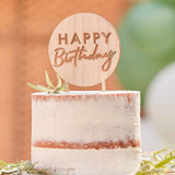 Mix It Up Cake Topper Happy Birthday