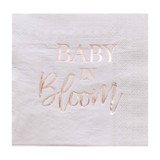 Baby in Bloom Lunch Napkins