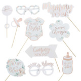 Baby in Bloom Photobooth Props