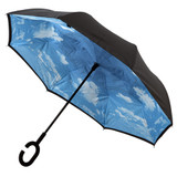 Clouds Outside-In Umbrella by Clifton