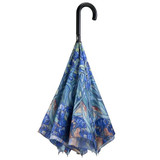 Van Gogh Irises Reverse Cover Umbrella by Galleria