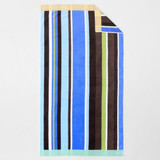 Sunside Blue Beach Towel by Sheridan