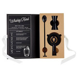 Matte Black Barware - Cardboard Book Set by Santa Barbara Design Studio