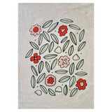 Flower Kisses II Tea Towel by Linens and More