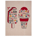 Summer Flavours Tea Towel by Linens and More