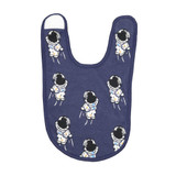 Cotton Spaceman Bib by Le Forge