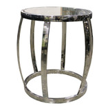 Drum Side Table by Le Forge