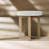 Concrete Quad Side Table by Le Forge