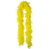 Feather Boa - Yellow