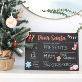 Christmas Chalkboard by Splosh