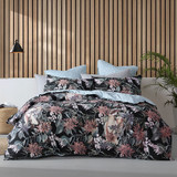 Major Black Duvet Cover Set by Logan and Mason