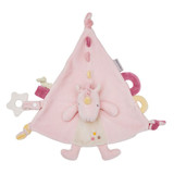 Pink Unicorn Teether Cuddly by Little Dreams
