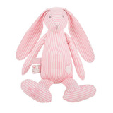 Maggie Striped Bunny With Rattle by Little Dreams