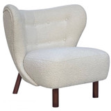 Betty Boucle Occasional Chair by Le Forge