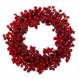 Berry Ice Wreath by Le Forge