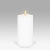 Pillar LED Candle White by Uyuni - 10.1 X 20.3cm