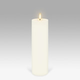 Pillar LED Candle White by Uyuni - 6.8 X 22.2cm