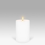 Pillar LED Candle White by Uyuni - 10.1 X 15.2cm