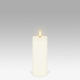 Pillar LED Candle Ivory by Uyuni - 5.8 X 15.2cm