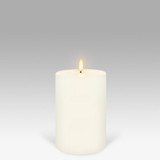 Pillar LED Candle Ivory by Uyuni - 10.1 X 15.2cm