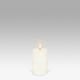 Pillar LED Candle Ivory by Uyuni - 5.8 X 10.1cm