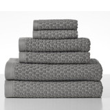 Henley Towel Bundle by Baksana - Smoke