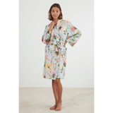 Spring Flowers Robe by Baksana - Blue